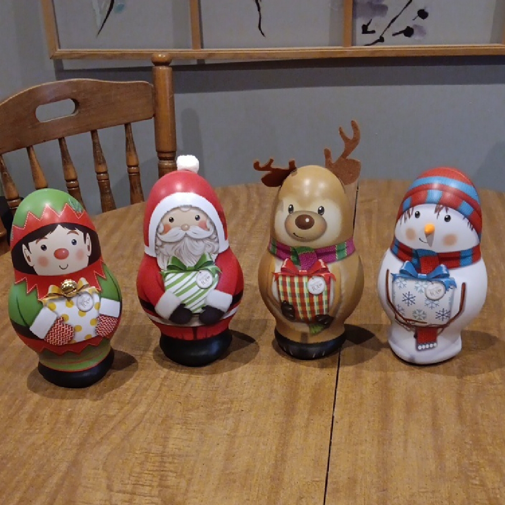 Festive Holiday Figurines Set